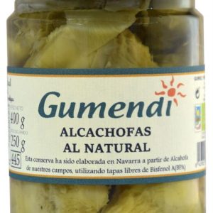 ALCACHOFA AL NATURAL GUMENDI  400GR