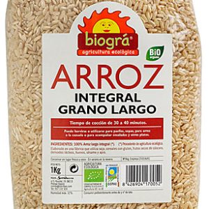 ARROZ INTEGRAL LARGO BIOGRÁ 1KG