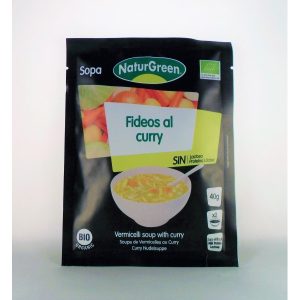 SOPA FIDEOS AL CURRY NATURGREEN 40GR