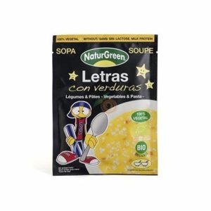 SOPA DE LETRAS CON VERDURAS NATURGREEN 40GR