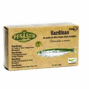 SARDINAS EN ACEITE DE OLIVA LATA PESASUR 120GR