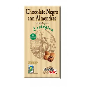 CHOCOLATE NEGRO 73 % CON ALMENDRAS SOLÉ 150GR