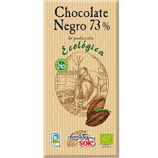 CHOCOLATE NEGRO 73% SOLÉ 100GR