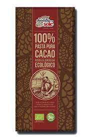 CHOCOLATE NEGRO 100% SOLÉ 100GR