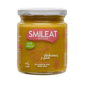 POTITO DE VERDURAS Y PAVO SMILEAT 230GR