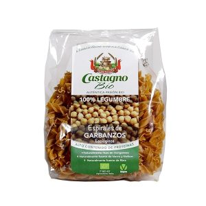ESPIRALES DE GARBANZOS CASTAGNO 250GR