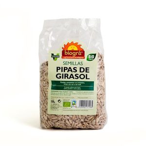 PIPAS DE GIRASOL BIOGRÁ 500GR