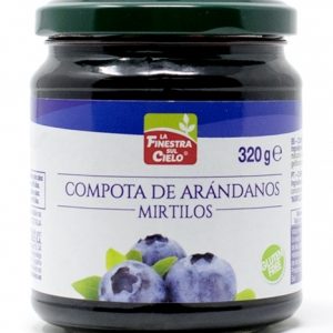 COMPOTA DE ARANDANOS LA FINESTRA 320GR