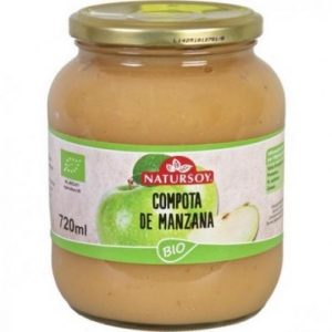 COMPOTA DE MANZANA NATURSOY 370GR