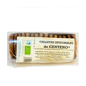 GALLETAS INTEGRALES DE CENTENO BIOGREDOS 200GR