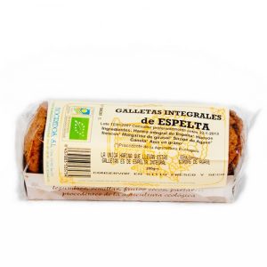 GALLETAS INTEGRALES DE ESPELTA BIOGREDOS 180GR