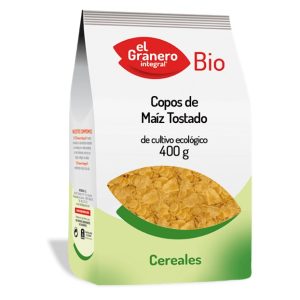 COPOS DE MAIZ TOSTADOS EL GRANERO INTEGRAL 400GR