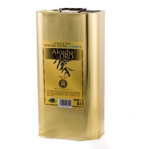 ACEITE DE OLIVA VIRGEN EXTRA ECO. LATA ALCUDIA ORO 5L