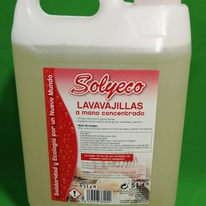 LAVAVAJILLAS A MANO CONCENTRADO SOLYECO 5L
