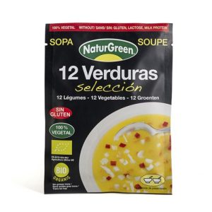 SOPA DE 12 VERDURAS NATURGREEN 40GR