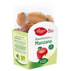 BIOARTESANAS CON MANZANA EL GRANERO INTEGRAL 220GR