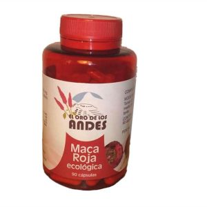 MACA ROJA EL ORO DE LOS ANDES 90 CÁPSILAS