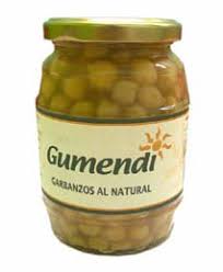 GARBANZOS AL NATURAL GUMENDI 340GR