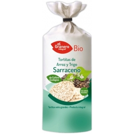 TORTITAS DE ARROZ Y TRIGO SARRACENO GRANERO 115GR