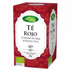 TE ROJO ARTEMIS 20 BOLSAS