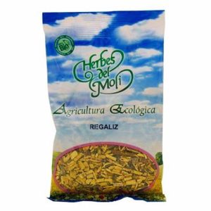 REGALIZ EN HOJAS HERBES DEL MOLI  90GR