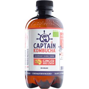TÉ KOMBUCHA GINGER LEMON CAPTAIN 400ML