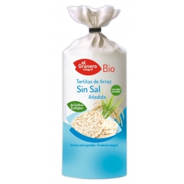 TORTITAS DE ARROZ SIN SAL EL GRANERO 115GR