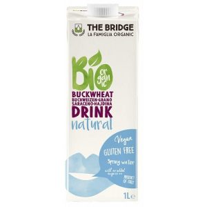 BEBIDA VEGETAL DE TRIGO SARRACENO Y ARROZ THE BRIDGE 1L