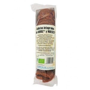 GALLETAS INTEGRALES ARROZ Y NUECES BIOGREDOS 200GR