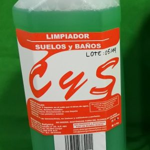 LIMPIADOR BRILLO SUELOS Y BAÑOS AZUL SOLYECO 2L