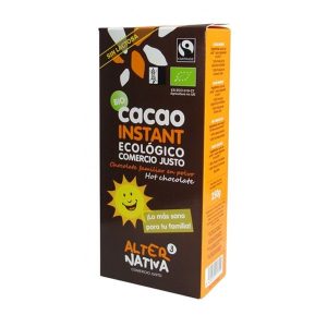 CACAO CON AZUCAR DE CAÑA INSTANT ALTERNATIVA 250GR