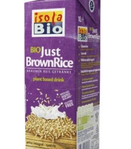 BEBIDA VEGETAL DE ARROZ INTEGRAL ISOLA 1L