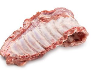 COSTILLAS DE CERDO FRESCAS 5.95 €/500GR APROX.