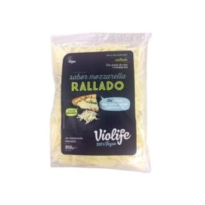 QUESO VEGANO RALLADO SABOR MOZZARELLA VIOLIFE 200GR