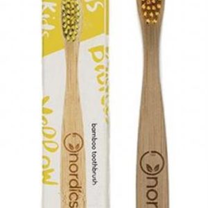 CEPILLO DENTAL DE BAMBU AMARILLO NORDICS