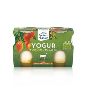 YOGUR DE CABRA CON MANGO Y VAINILLA CANTERO DE LETUR 250GR