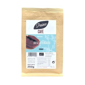 CAFÉ MOLIDO DESCAFEINADO PASTECO 250GR