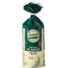 TORTITAS DE ARROZ SIN GLUTEN BIOCOP 200GR