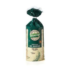 TORTITAS DE ARROZ SIN SAL Y SIN GLUTEN BIOCOP 200GR