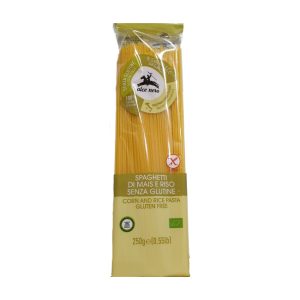 ESPAGUETI DE MAIZ Y ARROZ ALCE NERO 350GR