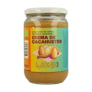 CREMA DE CACAHUETE MONKI  650GR