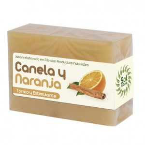 JABON CANELA Y NARANJA SOL NATURAL 100GR