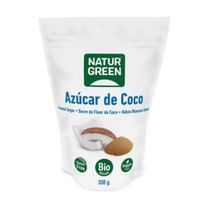 AZÚCAR DE COCO SIN GLUTEN NATURGREEN 300GR