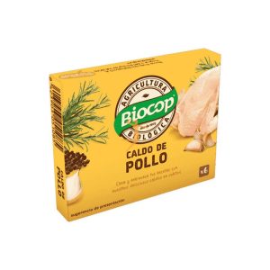 CUBITO DE CALDO DE POLLO BIOCOP 66GR