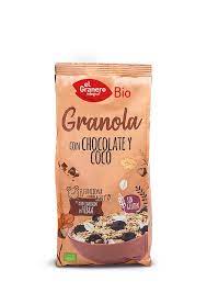 GRANOLA CON CHOCOLATE Y COCO EL GRANERO INTEGRAL 350GR