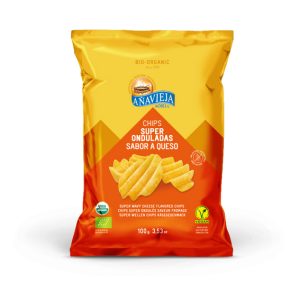 PATATAS FRITAS SUPERONDULADAS SABOR A QUESO AÑAVIEJA 100GR
