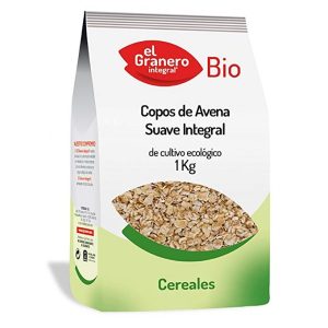 COPOS DE AVENA INTEGRAL FINOS EL GRANERO INTEGRAL 1KG