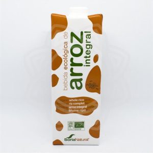 BEBIDA VEGETAL DE ARROZ INTEGRAL SORIA NATURAL 1L