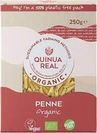 PENNE DE QUINOA Y ARROZ QUINUA REAL SIN GLUTEN 250GR