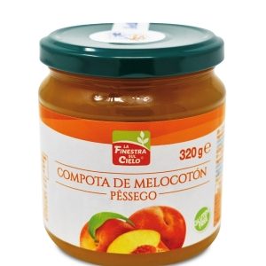 COMPOTA DE MELOCOTON LA FINESTRA 320GR
